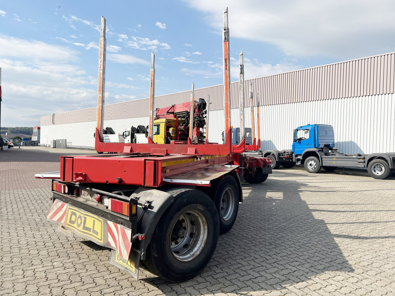 Doll A321 A321, Ausziehbar von 10,7m-15,2m, 2x Lenkachse - Poluprikolica šticarka: slika 3 Doll A321 A321, Ausziehbar von 10,7m-15,2m, 2x Lenkachse - Poluprikolica šticarka: slika 3