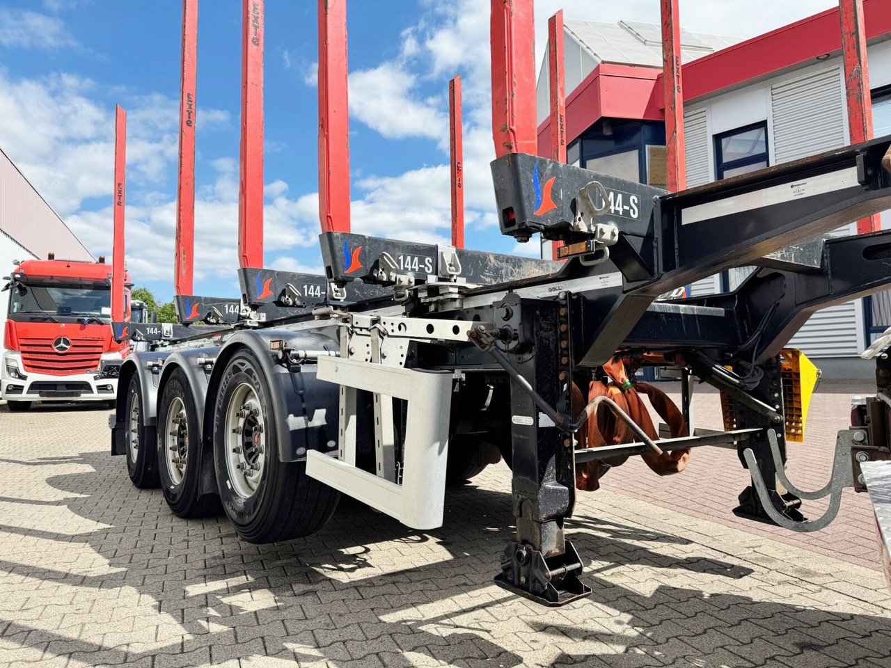 Poluprikolica šticarka Doll LOGO H3L-14XL LOGO H3L-14XL, Liftachse, Nachlauflenkachse, teleskopierbar 9,4m-12,9: slika 13 Poluprikolica šticarka Doll LOGO H3L-14XL LOGO H3L-14XL, Liftachse, Nachlauflenkachse, teleskopierbar 9,4m-12,9: slika 13