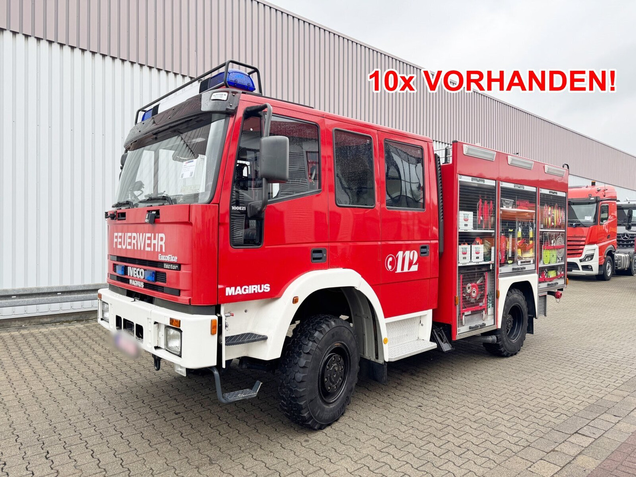 FF 100 EW 4x4 Doka EuroFire FF 100 E 21 WR tector 4x4 Doka, LF 8/6 - Vatrogasni kamion: slika 1 FF 100 EW 4x4 Doka EuroFire FF 100 E 21 WR tector 4x4 Doka, LF 8/6 - Vatrogasni kamion: slika 1