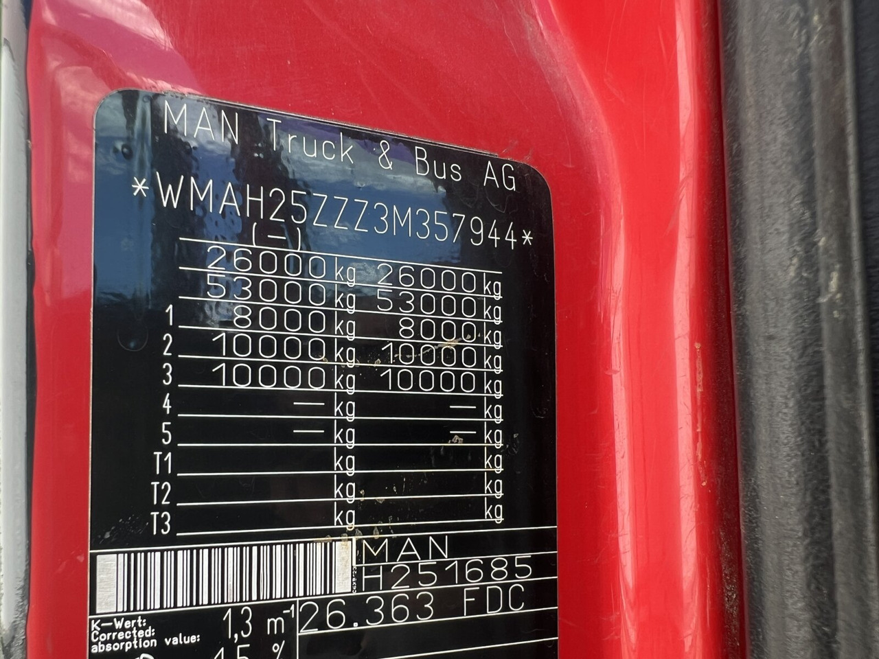 MAN TGA 26.363/410 6x4 BB TGA 26.363/410 6x4 BB, 2-S-Alukipper - Istovarivač, Kamion sa dizalicom: slika 2 MAN TGA 26.363/410 6x4 BB TGA 26.363/410 6x4 BB, 2-S-Alukipper - Istovarivač, Kamion sa dizalicom: slika 2