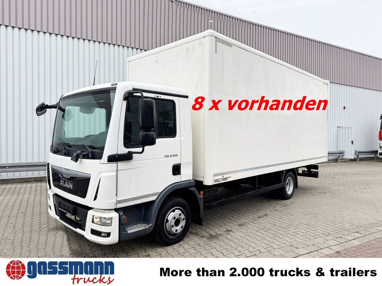 MAN TGL 8.150/180 4x2 BL TGL 8.150/180 4x2 BL, Möbelkoffer mit Rolltor - Kamion sa zatvorenim sandukom: slika 1 MAN TGL 8.150/180 4x2 BL TGL 8.150/180 4x2 BL, Möbelkoffer mit Rolltor - Kamion sa zatvorenim sandukom: slika 1