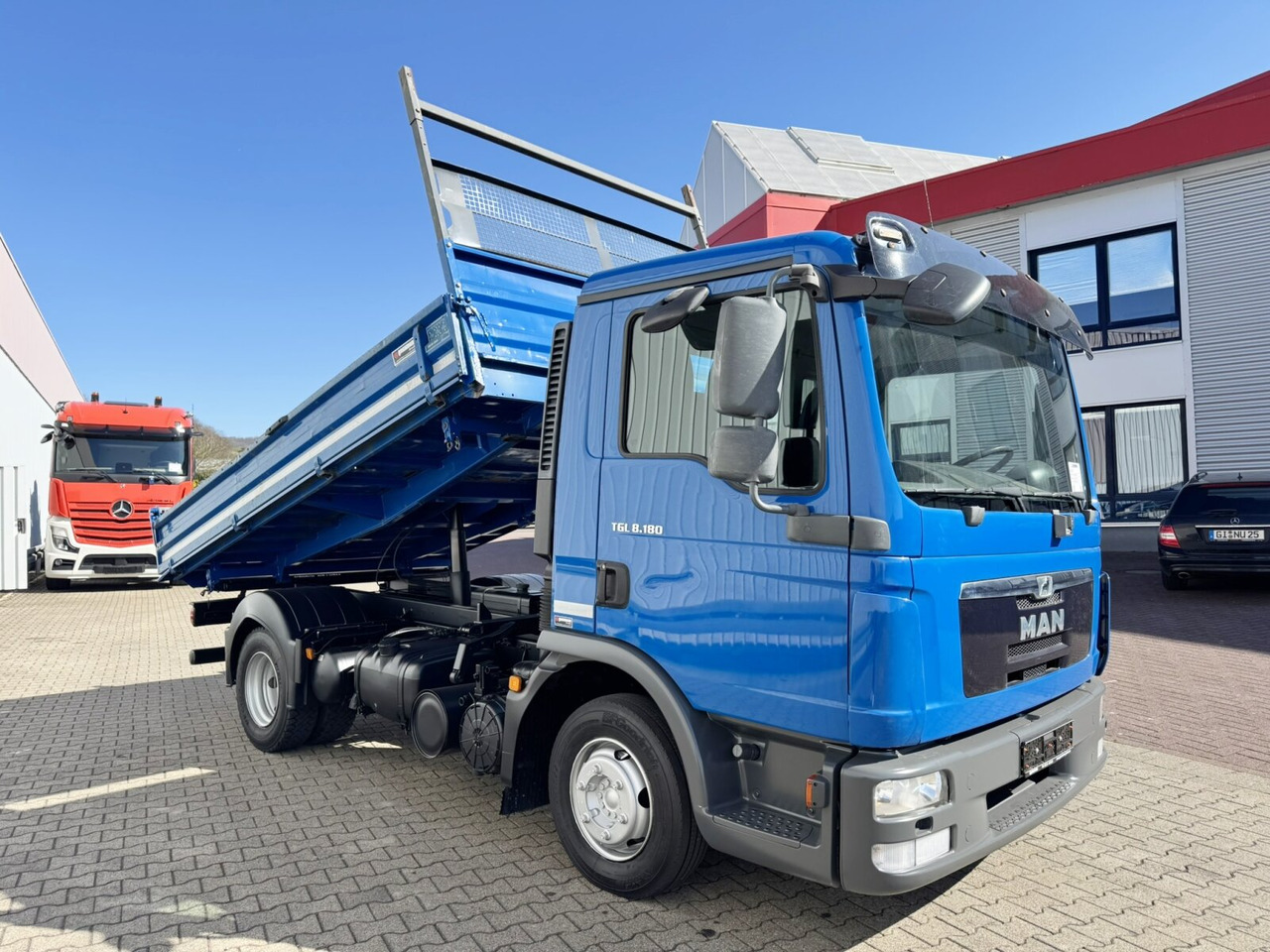Istovarivač MAN TGL 8.180 4X2 BB TGL 8.180 4X2 BB, Meiller Kipper, 2x AHK: slika 9