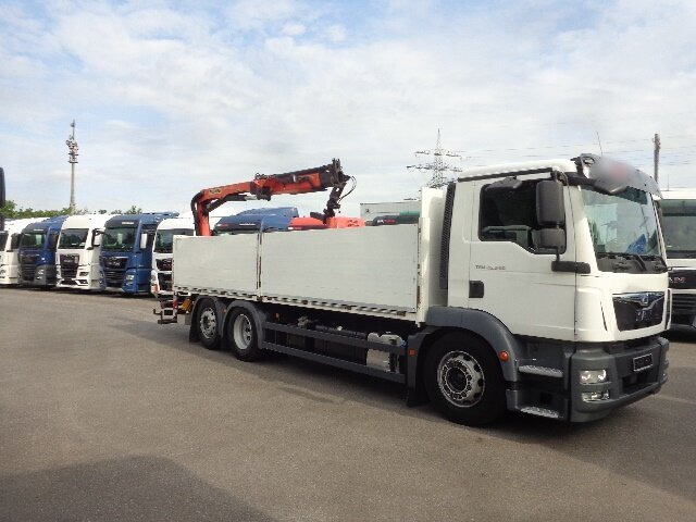 MAN TGM 26.340 6x2-4 LL TGM 26.340 6x2-4 LL,Lenk-Liftachse, Heckkran, Palfinger PK 11.001, faltbar, - Kamion sa dizalicom, Kamion sa tovarnim sandukom: slika 4 MAN TGM 26.340 6x2-4 LL TGM 26.340 6x2-4 LL,Lenk-Liftachse, Heckkran, Palfinger PK 11.001, faltbar, - Kamion sa dizalicom, Kamion sa tovarnim sandukom: slika 4