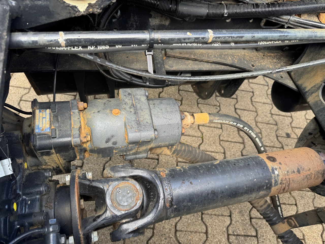 Kamion sa hidrauličnom kukom MAN TGS 26.400 6x2-4 BL TGS 26.400 6x2-4 BL, Lenk-/Liftachse, Schub-Knick: slika 15