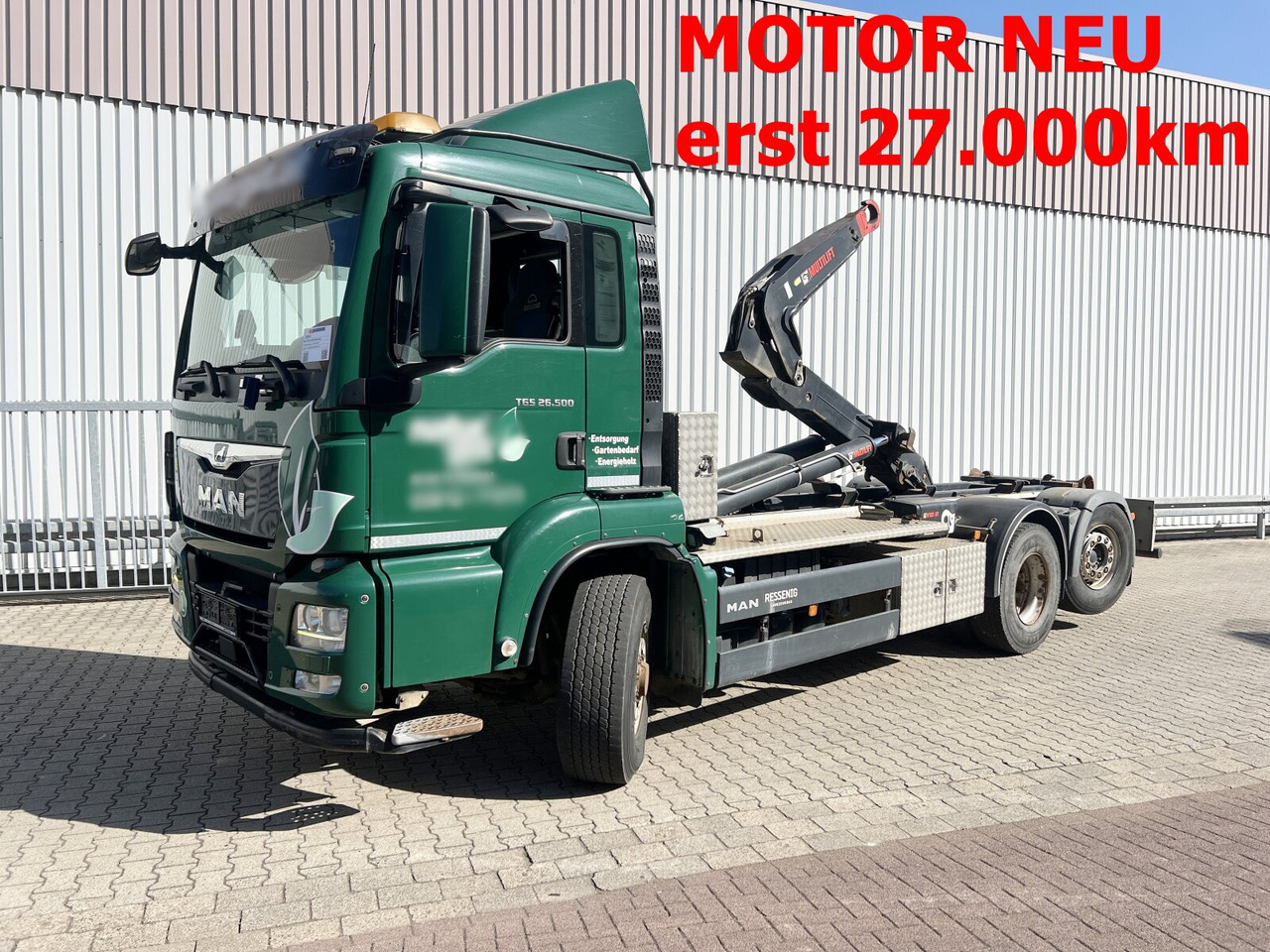 MAN TGS 26.500 6x4H-4 BL TGS 26.500 6x4H-4 BL, HydroDrive, PriTarder, Lenk-/Liftachse, AT-Motor - Kamion sa hidrauličnom kukom: slika 1 MAN TGS 26.500 6x4H-4 BL TGS 26.500 6x4H-4 BL, HydroDrive, PriTarder, Lenk-/Liftachse, AT-Motor - Kamion sa hidrauličnom kukom: slika 1