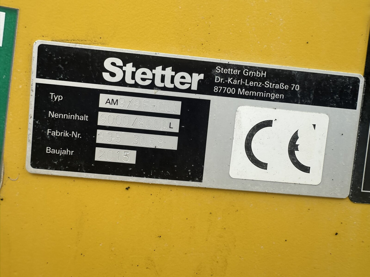 MAN TGS 32.400 8X4 BB TGS 32.400 8x4 BB, Stetter ca. 9m³ - Mikser za beton: slika 5 MAN TGS 32.400 8X4 BB TGS 32.400 8x4 BB, Stetter ca. 9m³ - Mikser za beton: slika 5