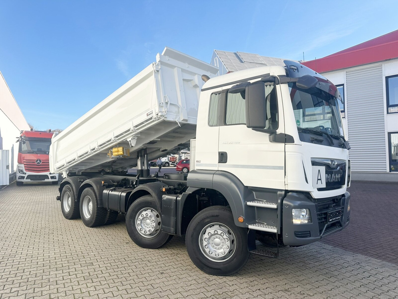 Istovarivač MAN TGS 35.460 8X4 BB TGS 35.460 8X4 BB, Meiller Bordmatik 13m³: slika 8