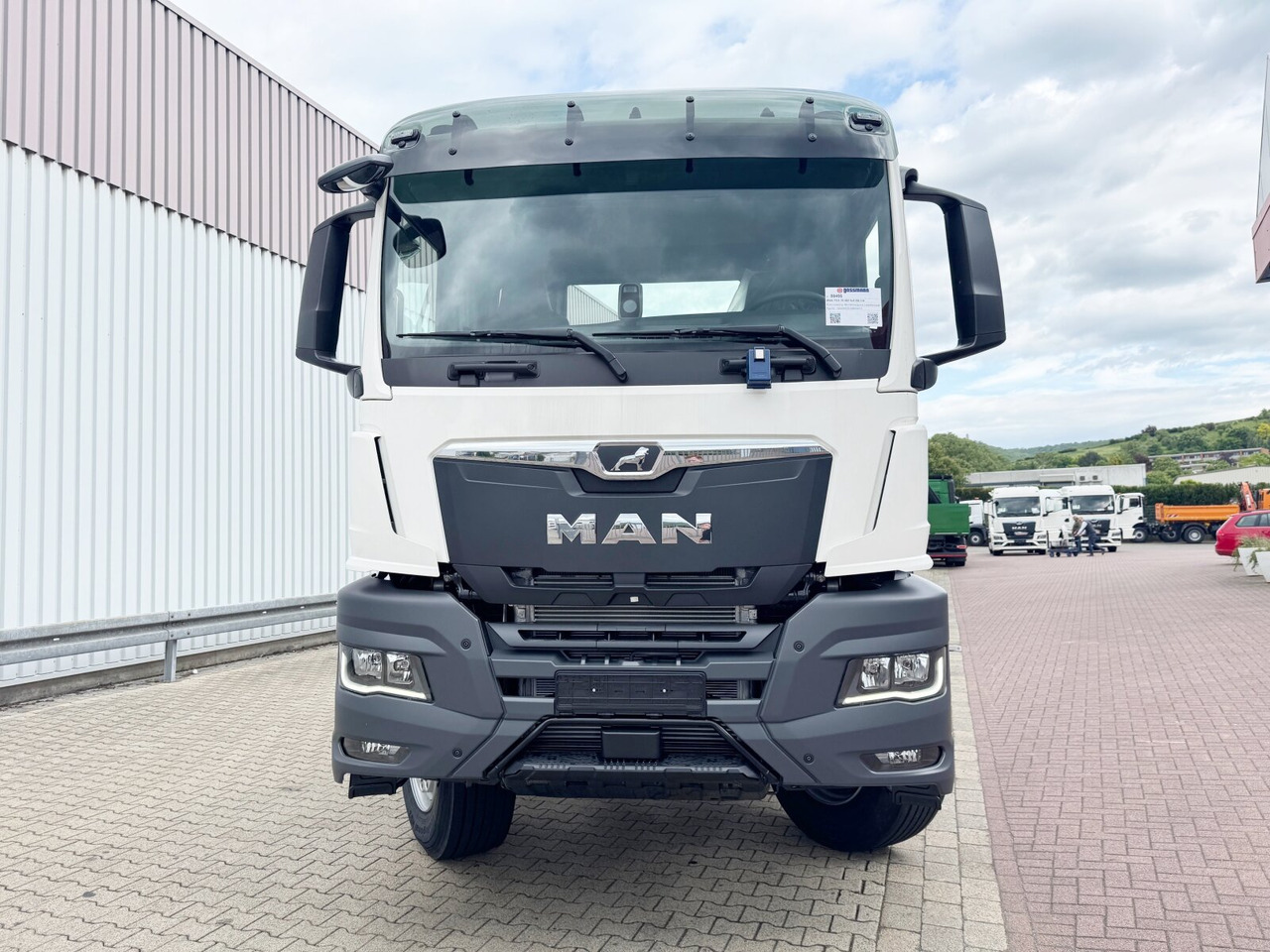 Novu Kiper MAN TGS 35.480 8x8 BB CH TGS 35.480 8x8 BB CH, Meiller Stahlmulde 18m³: slika 9