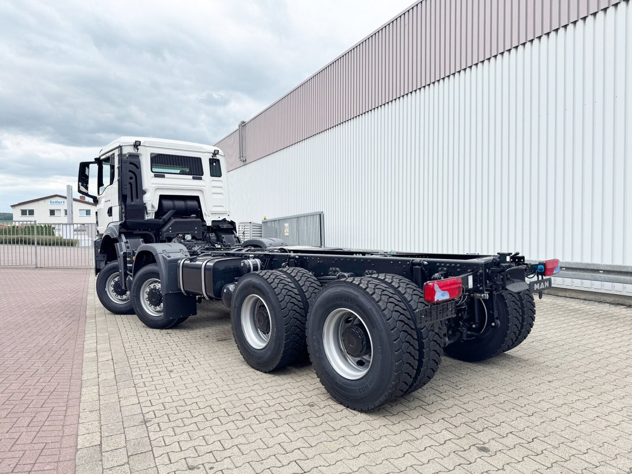 Novu Kiper MAN TGS 35.480 8x8 BB CH TGS 35.480 8x8 BB CH, Meiller Stahlmulde 18m³: slika 13