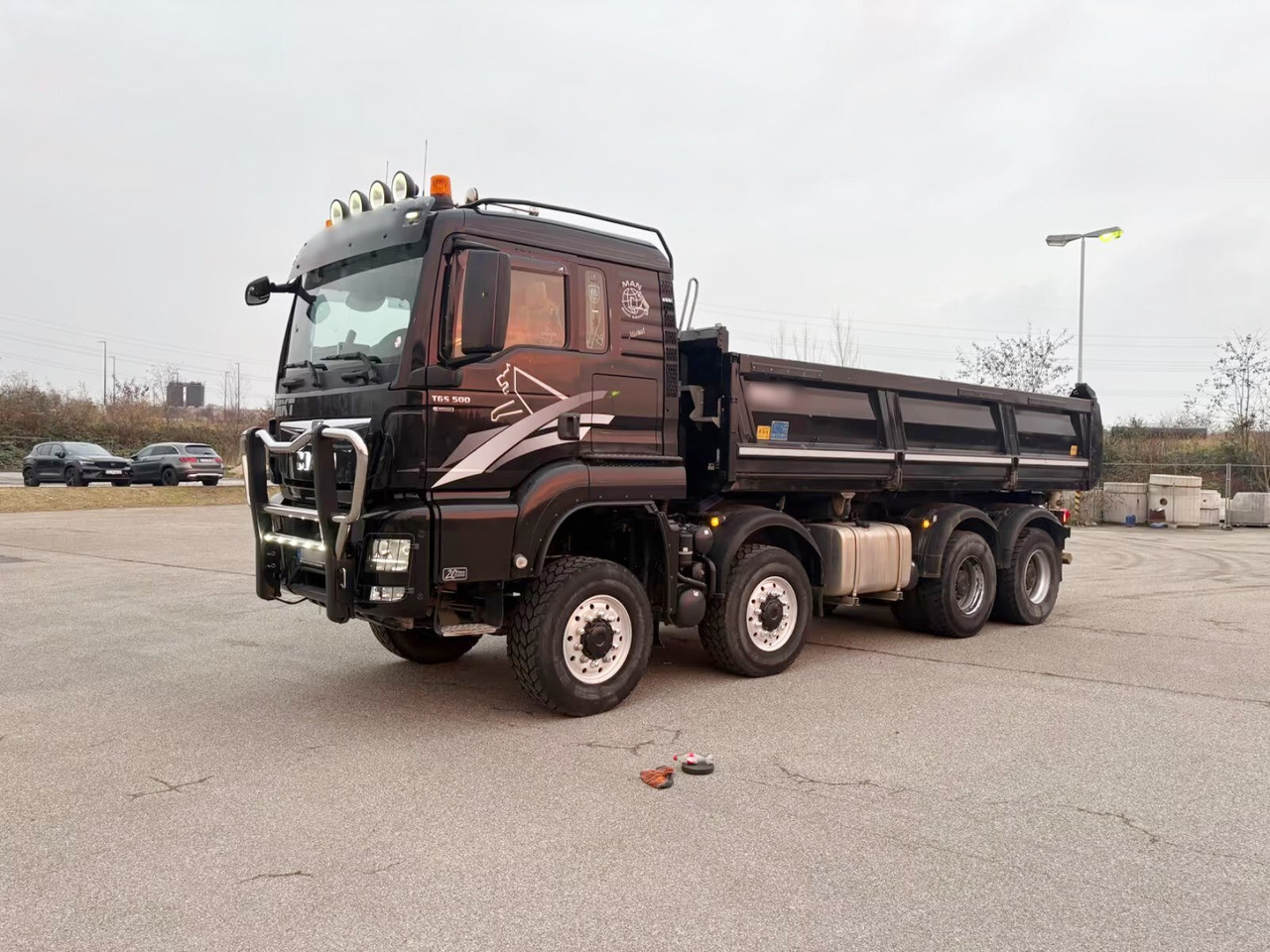 MAN TGS 35.500 8x8 TGS 35.500 8x8, Meiller Bordmatik - Istovarivač: slika 4 MAN TGS 35.500 8x8 TGS 35.500 8x8, Meiller Bordmatik - Istovarivač: slika 4