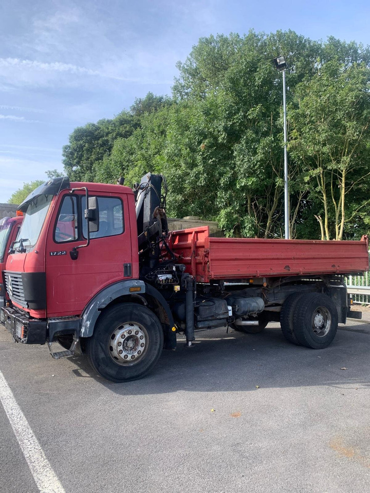 Mercedes-Benz -1722 1722 4x2 - Istovarivač, Kamion sa dizalicom: slika 1 Mercedes-Benz -1722 1722 4x2 - Istovarivač, Kamion sa dizalicom: slika 1