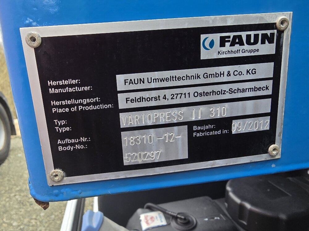 Mercedes-Benz Actros 2032 LA/36/4x4 Actros 2032 LA/36/4x4, Faun Variopress 310, 10m³, Zöller Schüttung - Kamion za smeće: slika 4 Mercedes-Benz Actros 2032 LA/36/4x4 Actros 2032 LA/36/4x4, Faun Variopress 310, 10m³, Zöller Schüttung - Kamion za smeće: slika 4