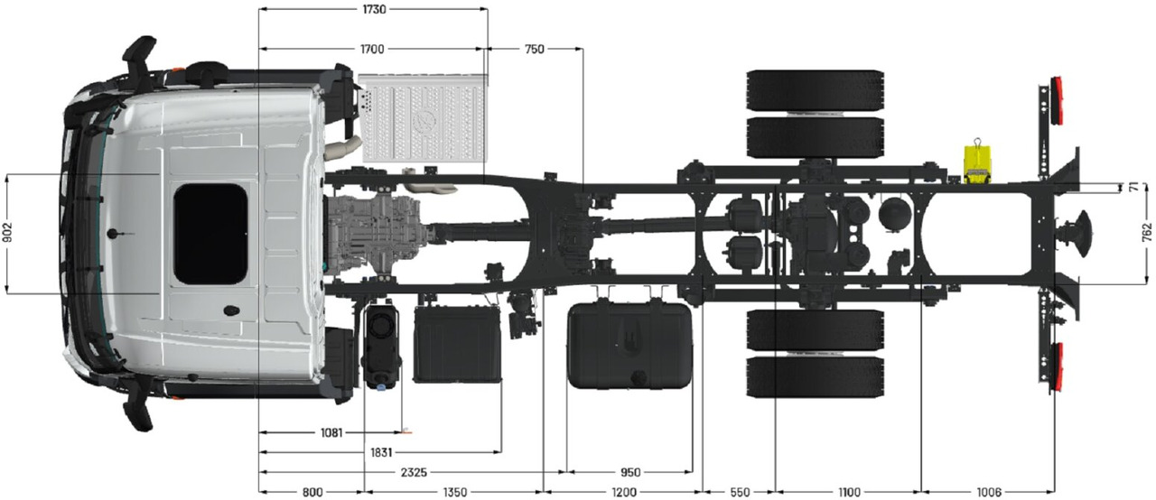 Mercedes-Benz Arocs 1830/40 A 4x4 Arocs 1830/40 A 4x4, mehrfach vorhanden! - Kamion sa golom šasijom i zatvorenom kabinom: slika 3 Mercedes-Benz Arocs 1830/40 A 4x4 Arocs 1830/40 A 4x4, mehrfach vorhanden! - Kamion sa golom šasijom i zatvorenom kabinom: slika 3