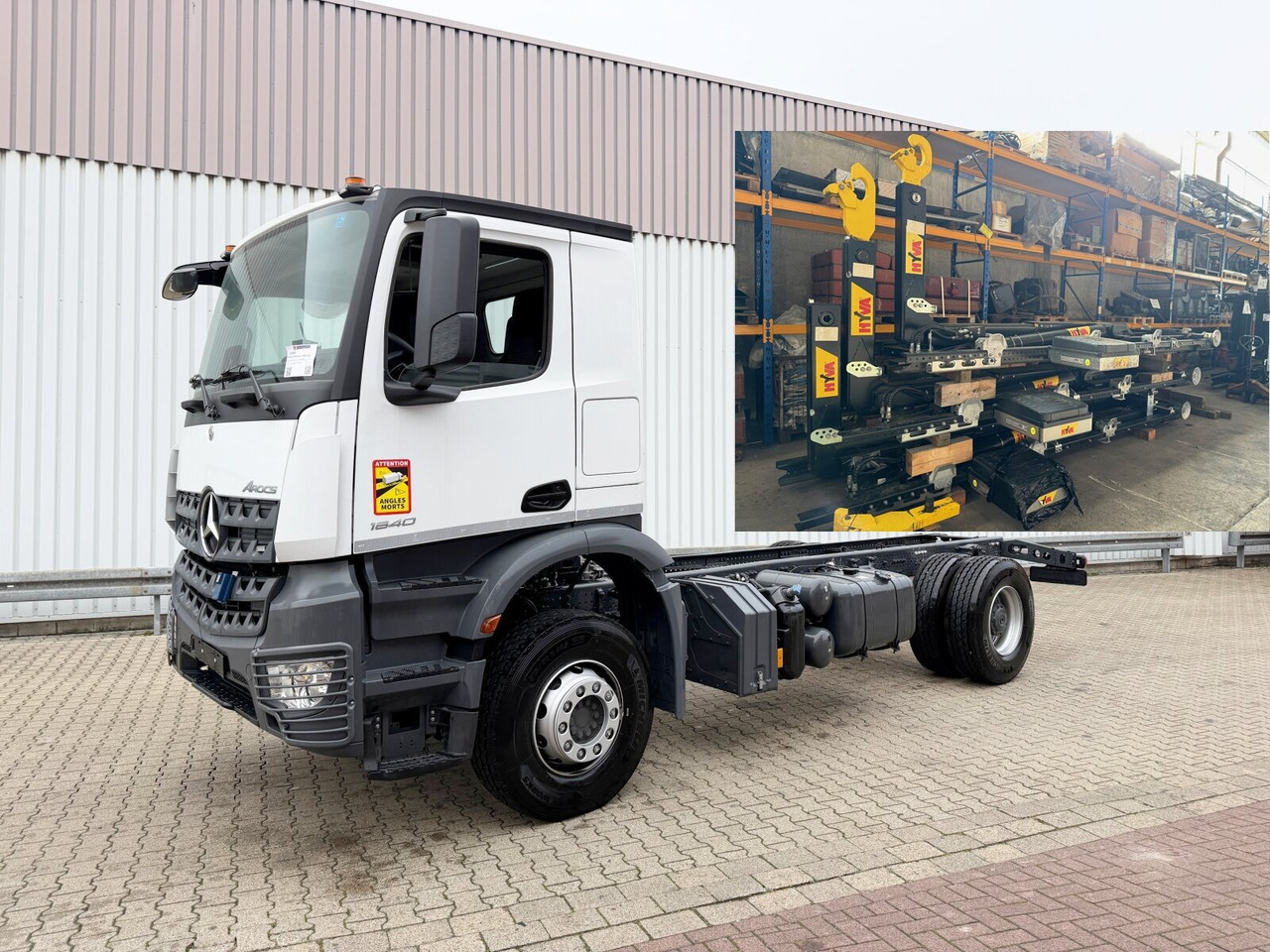 Mercedes-Benz Arocs 1840 K 4x2 Arocs 1840 K 4x2, MultimediaCockpit, 2x Nebenantrieb, NMV & Motorabtrieb - Kamion sa hidrauličnom kukom: slika 1 Mercedes-Benz Arocs 1840 K 4x2 Arocs 1840 K 4x2, MultimediaCockpit, 2x Nebenantrieb, NMV & Motorabtrieb - Kamion sa hidrauličnom kukom: slika 1