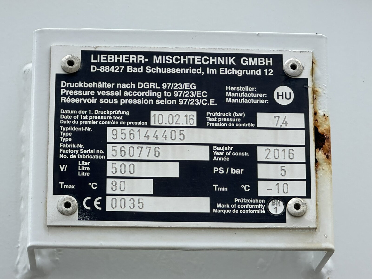 Mercedes-Benz Arocs 3251 8x4/4 Arocs 3251 8x4/4, Betonmischer Liebherr ca. 9m³ - Mikser za beton: slika 4 Mercedes-Benz Arocs 3251 8x4/4 Arocs 3251 8x4/4, Betonmischer Liebherr ca. 9m³ - Mikser za beton: slika 4