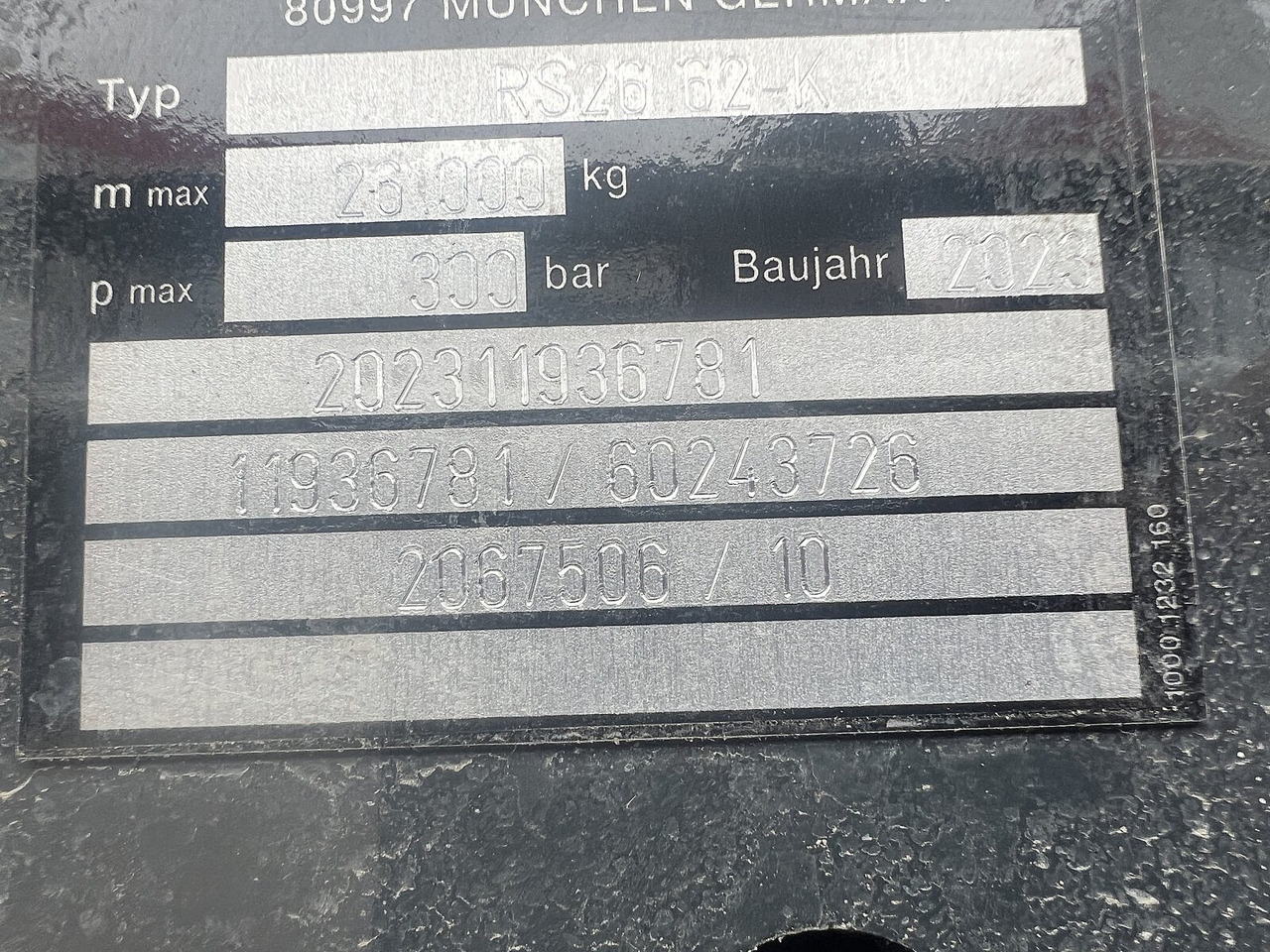 Mercedes-Benz Arocs 4142/48 8x4/4 Arocs 4142/48  8x4/4, Grounder, Meiller RS26 62-K, Funk - Kamion sa hidrauličnom kukom: slika 5 Mercedes-Benz Arocs 4142/48 8x4/4 Arocs 4142/48  8x4/4, Grounder, Meiller RS26 62-K, Funk - Kamion sa hidrauličnom kukom: slika 5