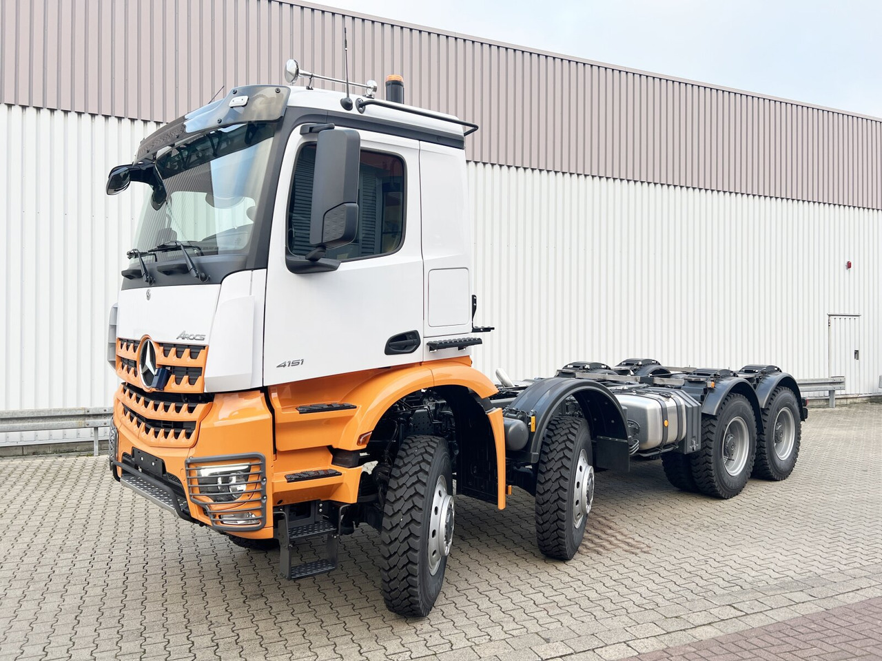 Lizing Mercedes-Benz Arocs 4151 AK 8x8/4 Arocs 4151 AK 8x8/4, Grounder, Meiller Stahlmulde 18m³ Mercedes-Benz Arocs 4151 AK 8x8/4 Arocs 4151 AK 8x8/4, Grounder, Meiller Stahlmulde 18m³: slika 8
