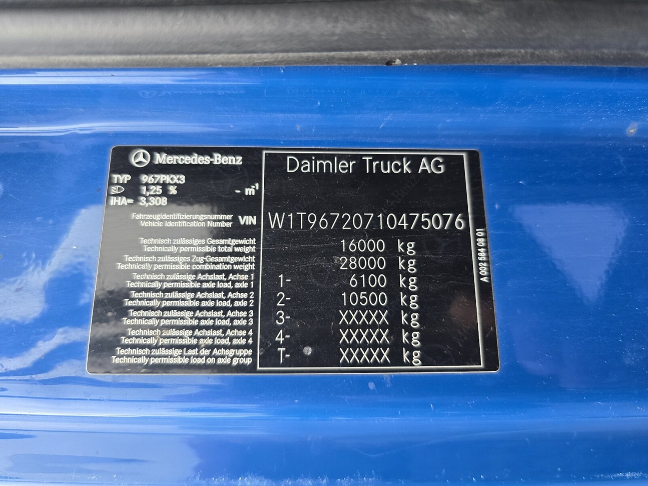 Mercedes-Benz Atego 1630 K 4x2 Atego 1630 K 4x2, Meiller 3-Seiten, 2 x AHK Öl - Istovarivač: slika 3 Mercedes-Benz Atego 1630 K 4x2 Atego 1630 K 4x2, Meiller 3-Seiten, 2 x AHK Öl - Istovarivač: slika 3