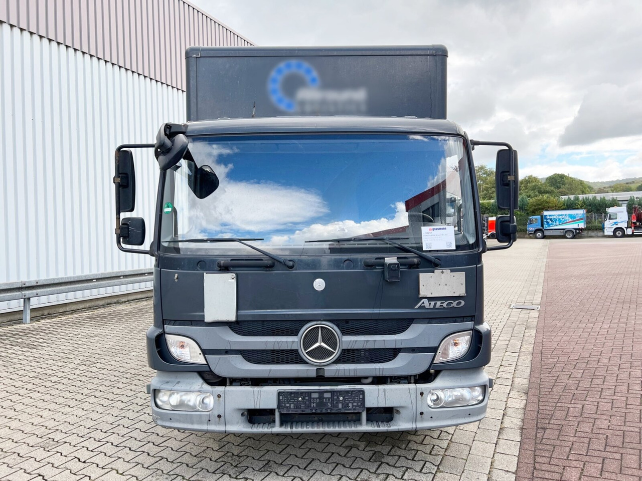 Kamion sa zatvorenim sandukom Mercedes-Benz Atego 818 L 4x2 Atego 818 L 4x2 mit MBB LBW, 4x Vorhanden!: slika 6