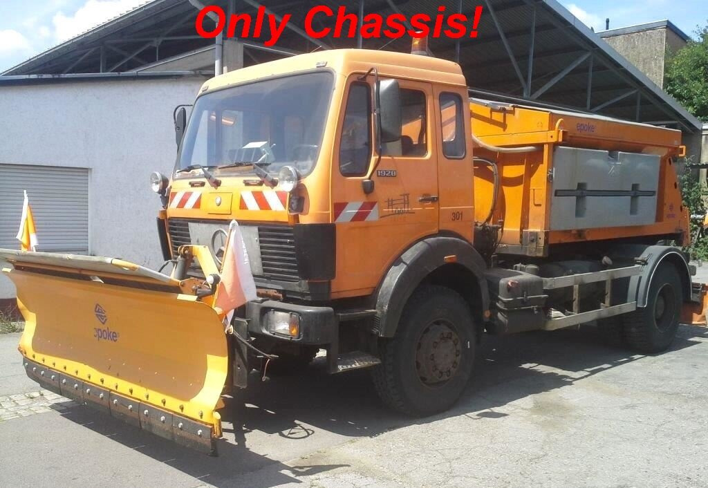 Mercedes-Benz NG 1928 A 4x4 NG 1928 A 4x4, V8-Motor, Winterdienstaustattung - Kamion sa golom šasijom i zatvorenom kabinom: slika 1 Mercedes-Benz NG 1928 A 4x4 NG 1928 A 4x4, V8-Motor, Winterdienstaustattung - Kamion sa golom šasijom i zatvorenom kabinom: slika 1