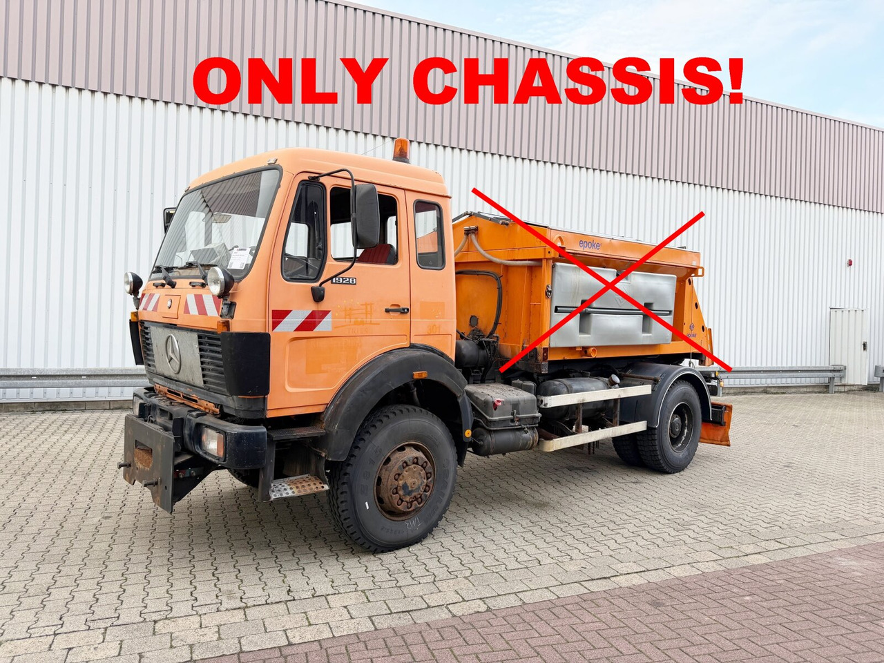 Mercedes-Benz NG 1928 A 4x4 NG 1928 A 4x4, V8-Motor, Winterdienstaustattung - Kamion sa golom šasijom i zatvorenom kabinom: slika 1 Mercedes-Benz NG 1928 A 4x4 NG 1928 A 4x4, V8-Motor, Winterdienstaustattung - Kamion sa golom šasijom i zatvorenom kabinom: slika 1