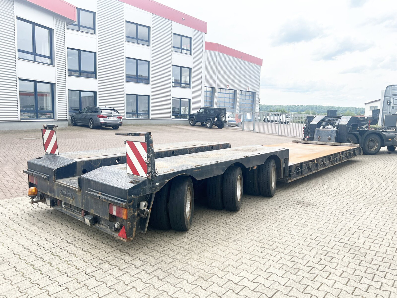 Nooteboom Euro-54-03 Euro-54-03, Schwanenhals abfahrbar, Hydr. Zwangsgelenkt - Niska poluprikolica za prevoz: slika 2 Nooteboom Euro-54-03 Euro-54-03, Schwanenhals abfahrbar, Hydr. Zwangsgelenkt - Niska poluprikolica za prevoz: slika 2