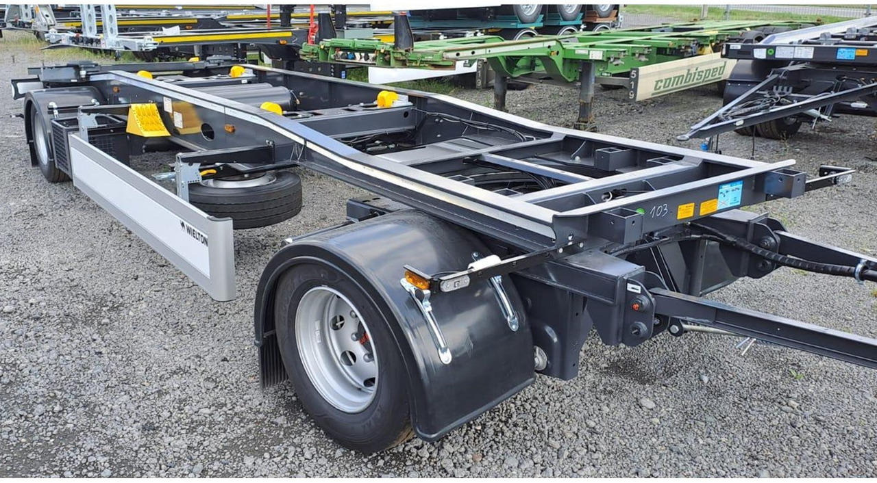 Novu Abrol/ Autopodizač prikolica PS2H M3 PS2H M3 Schlitten-Abrollanhänger: slika 6