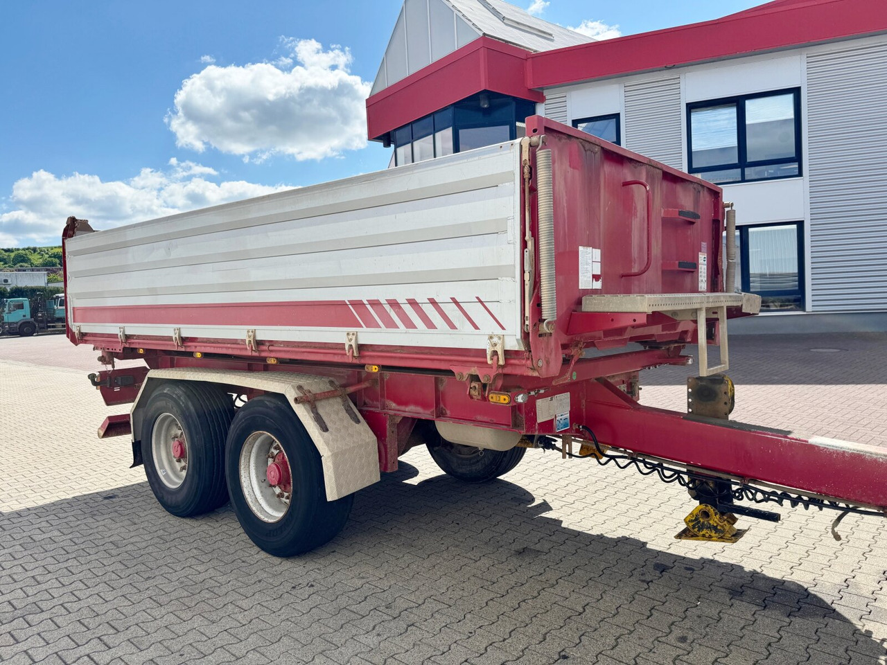 Prikolica Schwarzmüller TKA-E 18 TKA-E 18, Alu-Bordwände ca. 11m³: slika 9