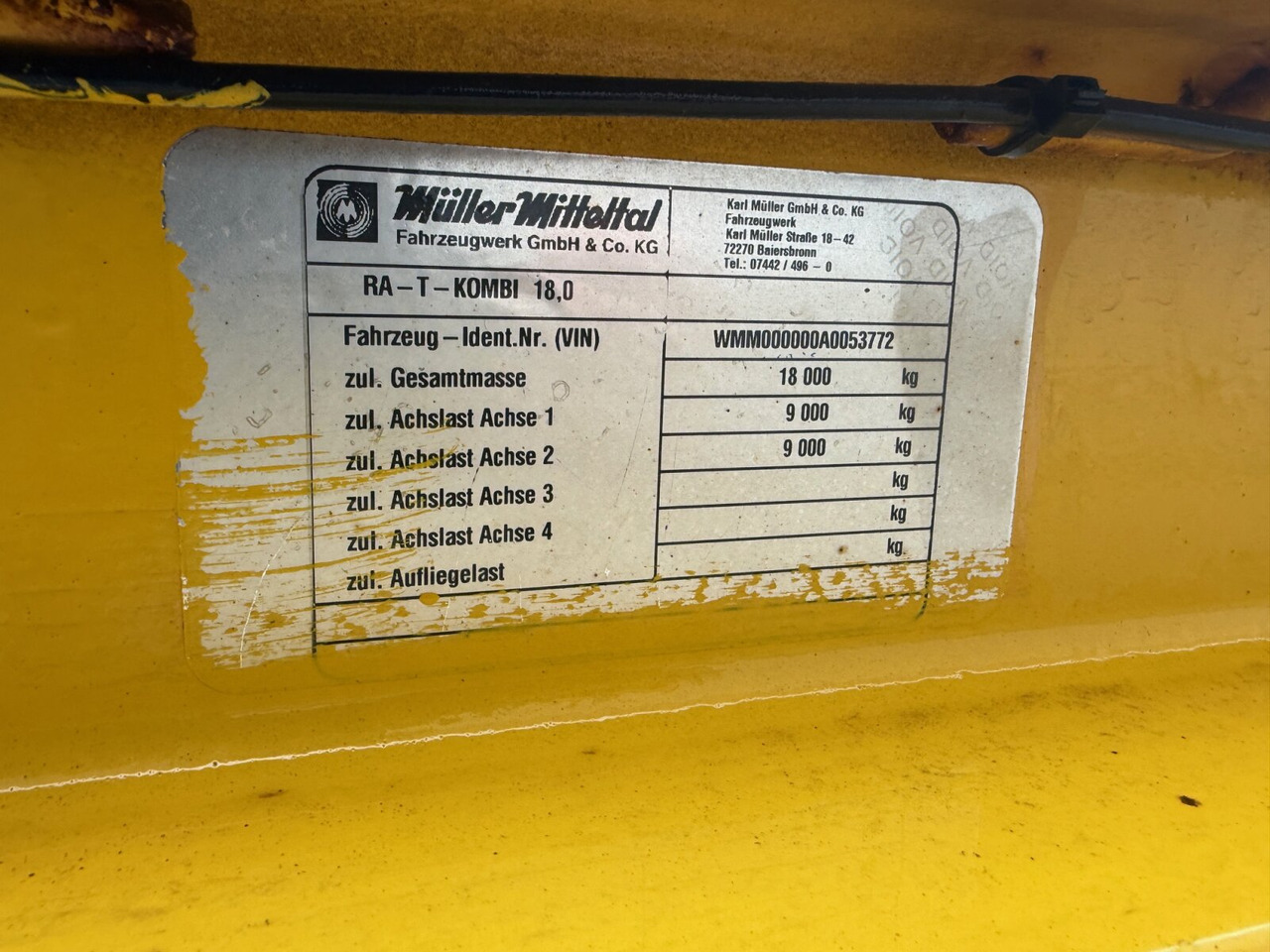 RA-T-Kombi 18,0 RA-T-Kombi 18,0 - Abrol/ Autopodizač prikolica: slika 4 RA-T-Kombi 18,0 RA-T-Kombi 18,0 - Abrol/ Autopodizač prikolica: slika 4