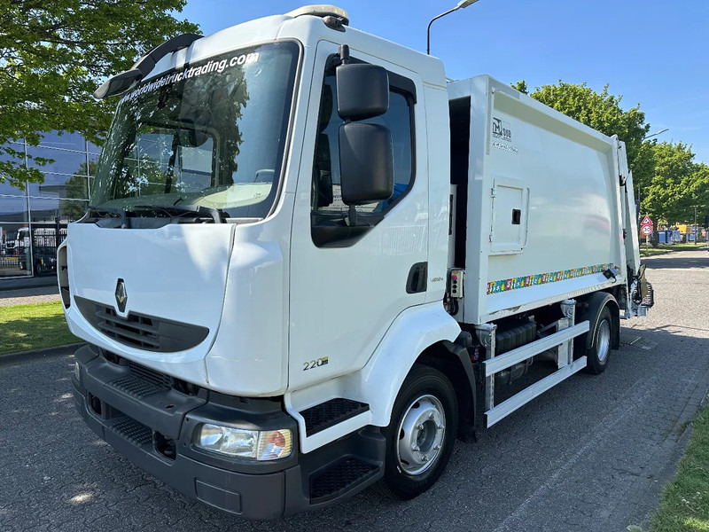 Renault Midlum 220 GARBAGE / MULL + SPRING / SPRING + 175.643 KM + EURO 5 - Kamion za smeće: slika 1 Renault Midlum 220 GARBAGE / MULL + SPRING / SPRING + 175.643 KM + EURO 5 - Kamion za smeće: slika 1