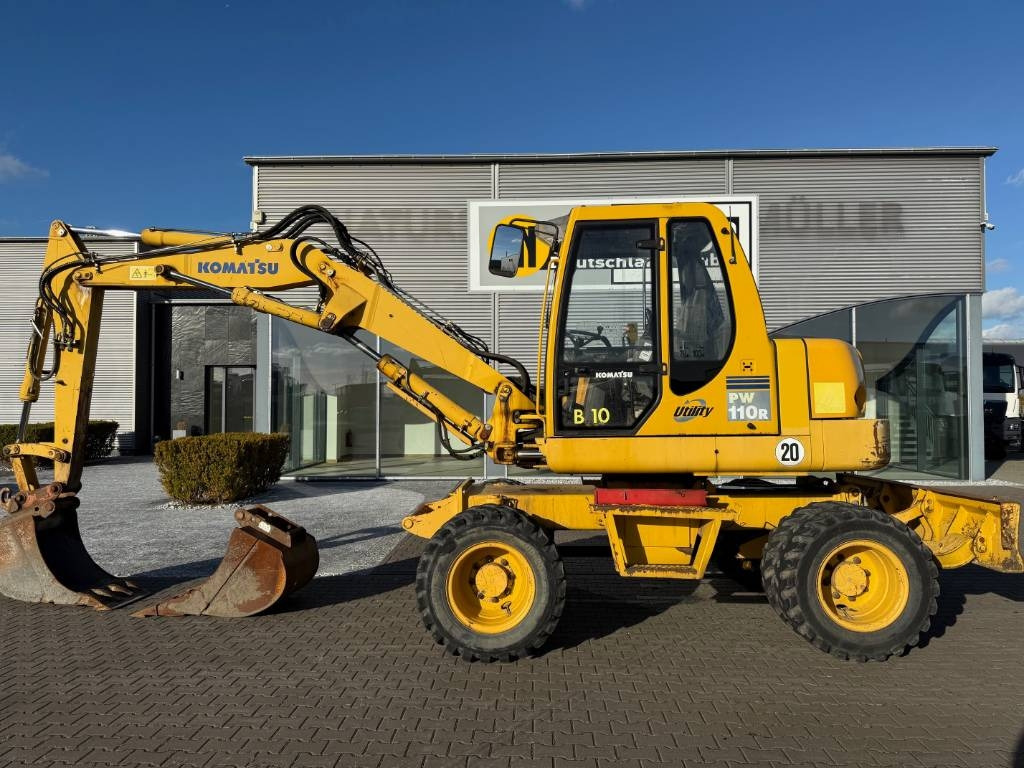 Komatsu PW 110 - Bager točkaš: slika 1 Komatsu PW 110 - Bager točkaš: slika 1