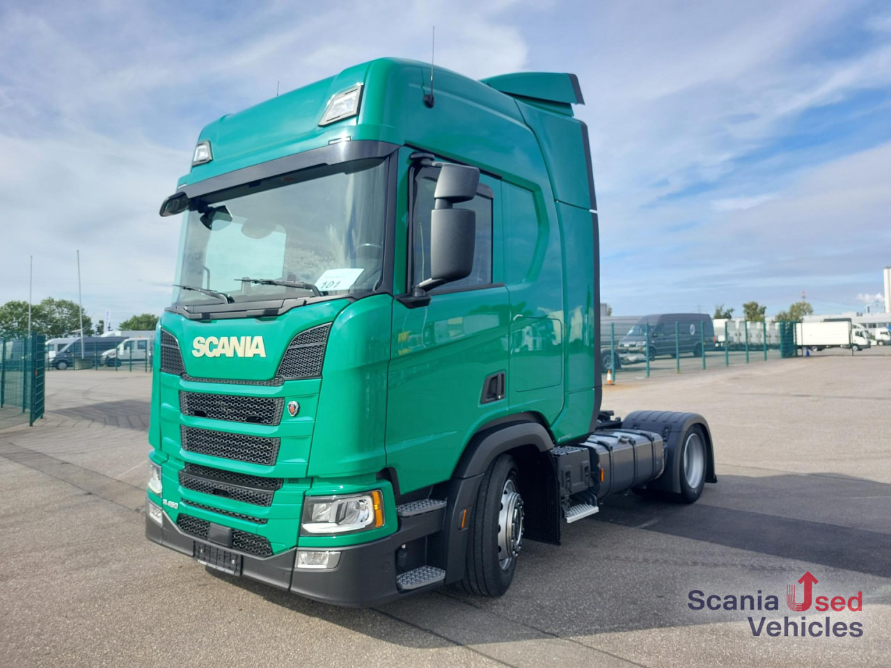 SCANIA R 450 A4x2EB Volumen Mega Jumbo Standklima, LED - Tegljač: slika 1 SCANIA R 450 A4x2EB Volumen Mega Jumbo Standklima, LED - Tegljač: slika 1