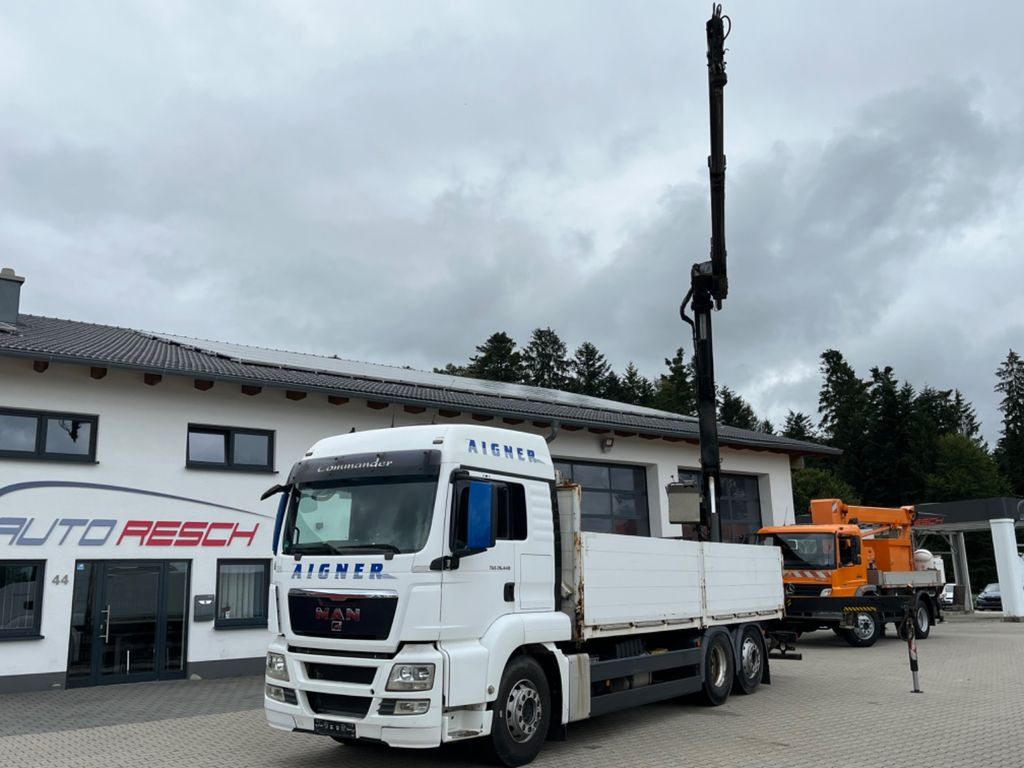 MAN TGS 26.440 Baustoff mit HIAB XS 166 Kran MAN TGS 26.440 Baustoff mit HIAB XS 166 Kran - Kamion sa tovarnim sandukom, Kamion sa dizalicom: slika 1 MAN TGS 26.440 Baustoff mit HIAB XS 166 Kran MAN TGS 26.440 Baustoff mit HIAB XS 166 Kran - Kamion sa tovarnim sandukom, Kamion sa dizalicom: slika 1