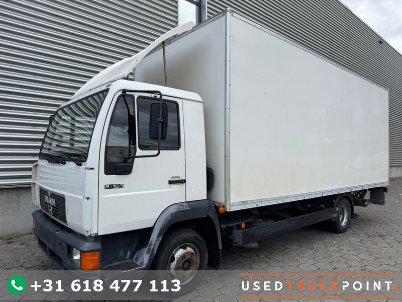 MAN 8.163 / Tail Lift / Manual / 3 Seats / Belgium Truck - Kamion sa zatvorenim sandukom: slika 1 MAN 8.163 / Tail Lift / Manual / 3 Seats / Belgium Truck - Kamion sa zatvorenim sandukom: slika 1