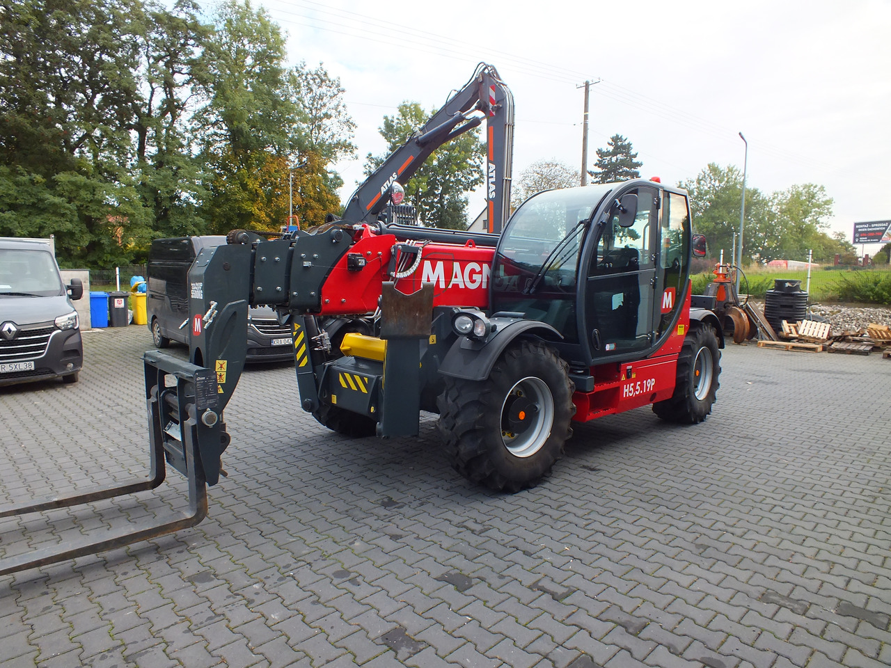 MAGNI TH5,5.19P - Teleskopski utovarivač na točkovima za Građevinska mašina: slika 5 MAGNI TH5,5.19P - Teleskopski utovarivač na točkovima za Građevinska mašina: slika 5