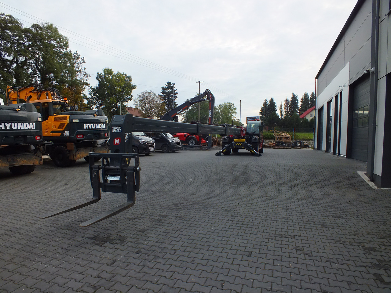 Novu Teleskopski utovarivač na točkovima za Građevinska mašina MAGNI TH5,5.19P: slika 16 Novu Teleskopski utovarivač na točkovima za Građevinska mašina MAGNI TH5,5.19P: slika 16