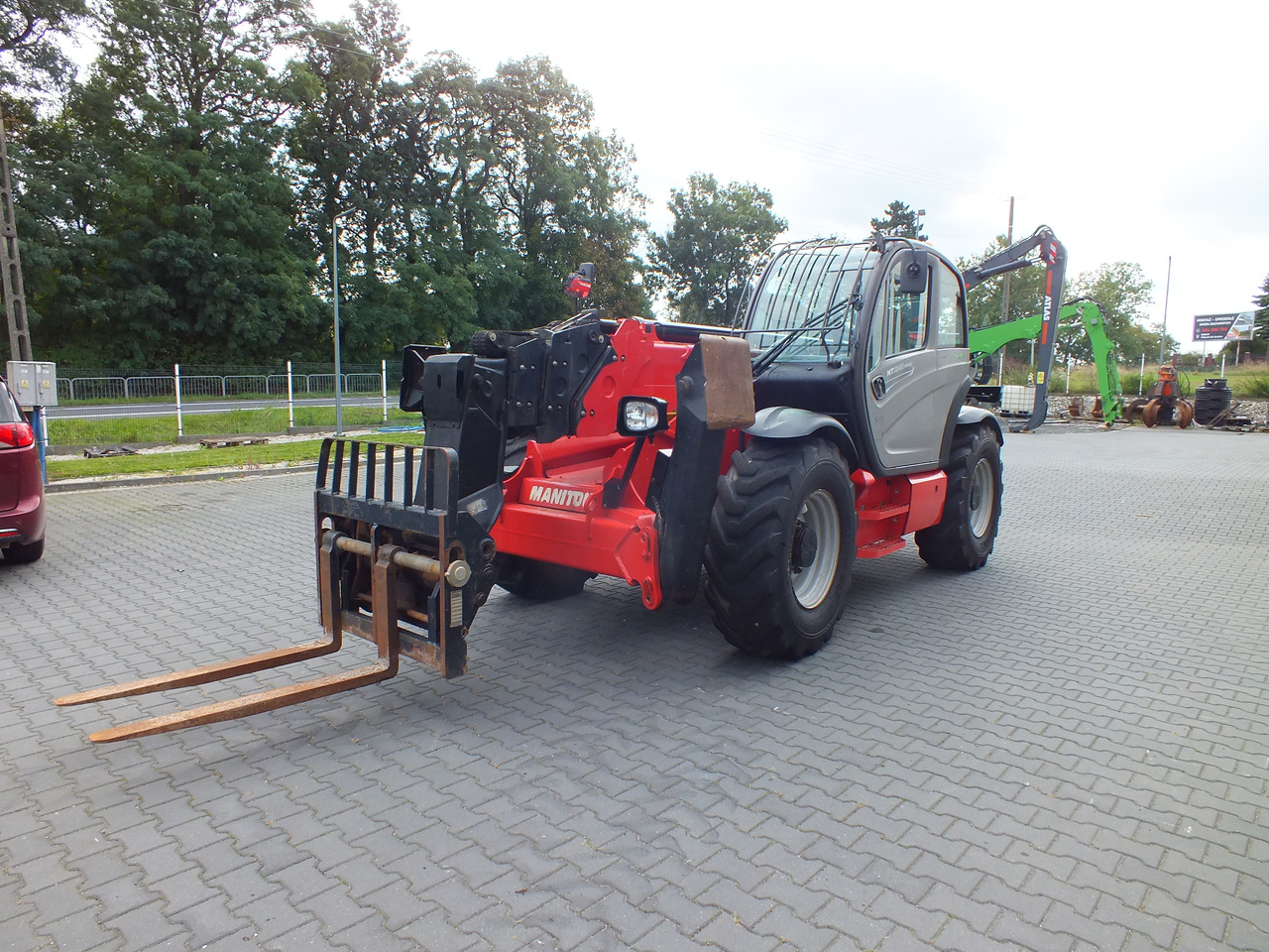 MANITOU MT1840 - Teleskopski utovarivač na točkovima za Bager: slika 2 MANITOU MT1840 - Teleskopski utovarivač na točkovima za Bager: slika 2