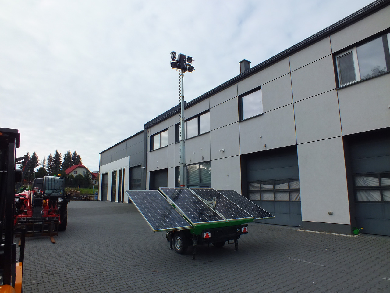 Novu Toranj za osvetljenje za Bager TRIME X-SOLAR: slika 10