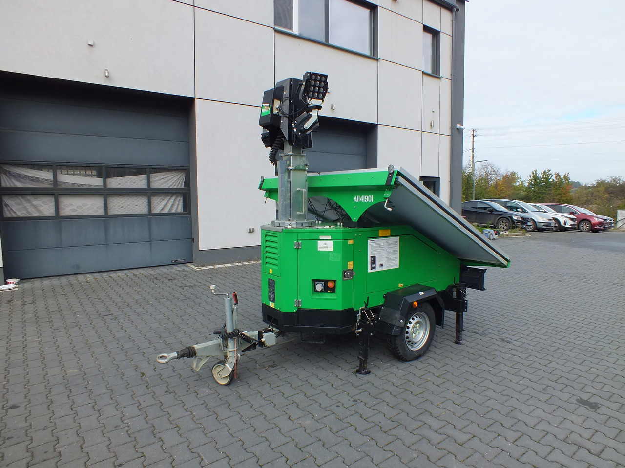 Novu Toranj za osvetljenje za Bager TRIME X-SOLAR: slika 8