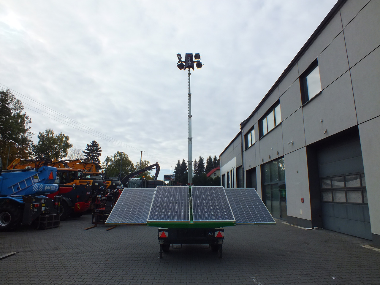 Novu Toranj za osvetljenje za Bager TRIME X-SOLAR: slika 11