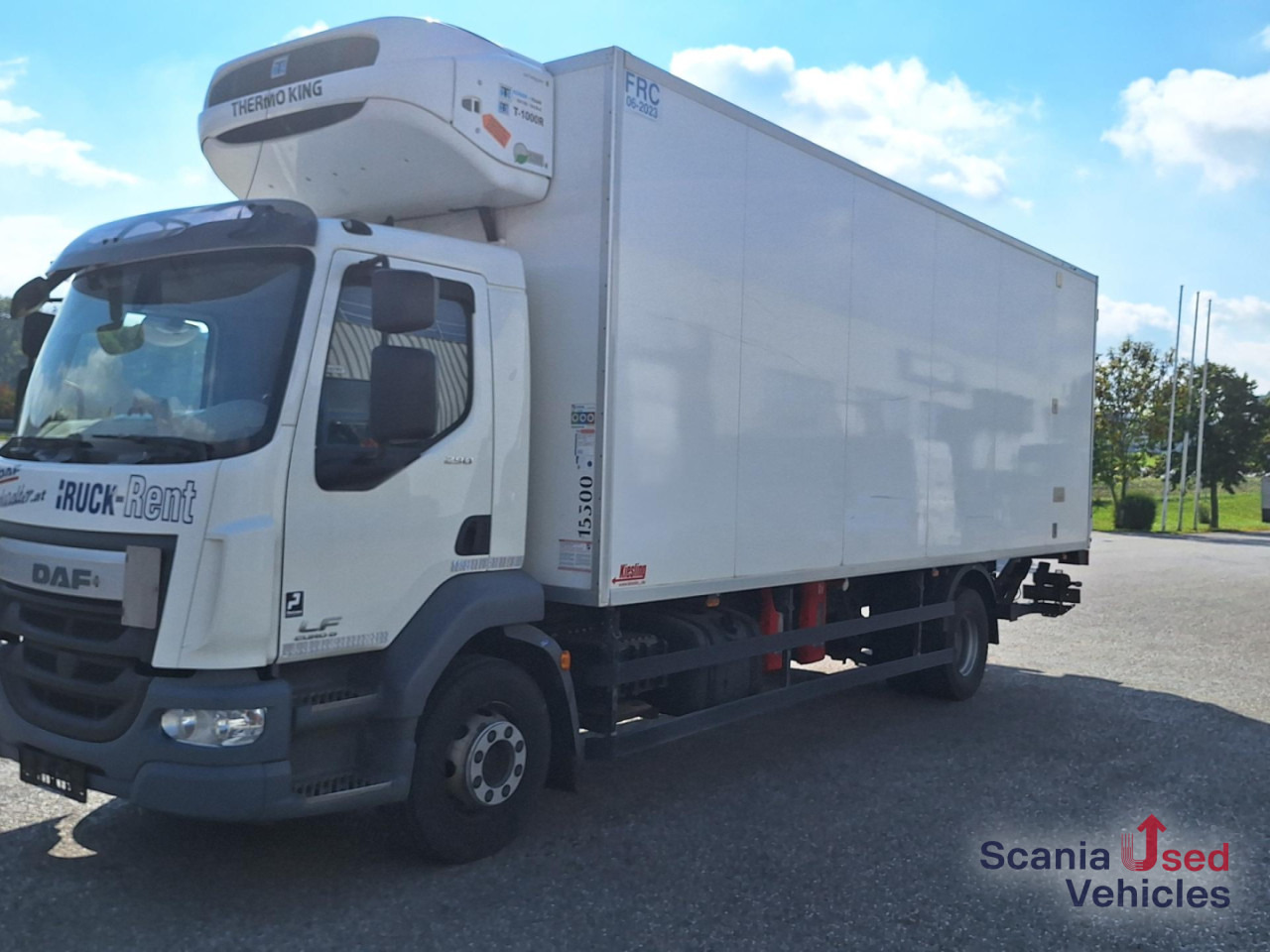 DAF LF 290 Kühlkoffer mit Portaltüren ! - Dostavno vozilo hladnjača: slika 1 DAF LF 290 Kühlkoffer mit Portaltüren ! - Dostavno vozilo hladnjača: slika 1