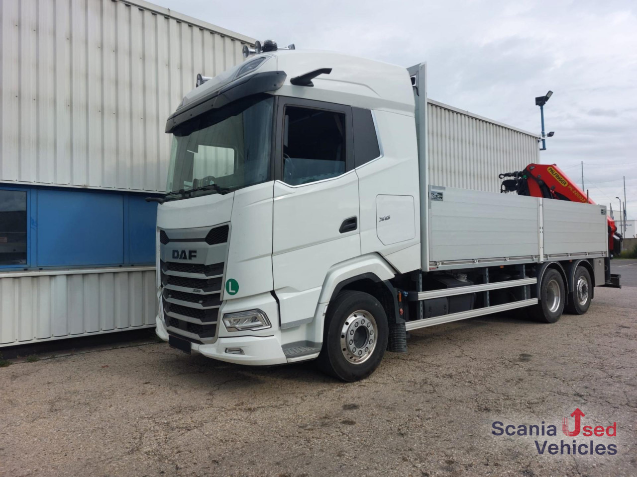 DAF XG 530 FAN 6x2-4 PALFINGER PK 22002-EH D - Kamion sa tovarnim sandukom, Kamion sa dizalicom: slika 1 DAF XG 530 FAN 6x2-4 PALFINGER PK 22002-EH D - Kamion sa tovarnim sandukom, Kamion sa dizalicom: slika 1
