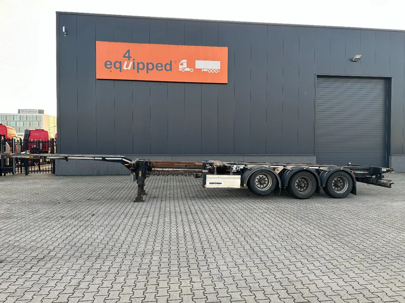 D-Tec FLEXITRAILER / 45FT HC MULTI / BPW + drumbrakes / liftaxle / NL / APK 11-2026 - Poluprikolica za prevoz kontejnera/ Poluprikolica sa promenjivim sandukom: slika 3 D-Tec FLEXITRAILER / 45FT HC MULTI / BPW + drumbrakes / liftaxle / NL / APK 11-2026 - Poluprikolica za prevoz kontejnera/ Poluprikolica sa promenjivim sandukom: slika 3