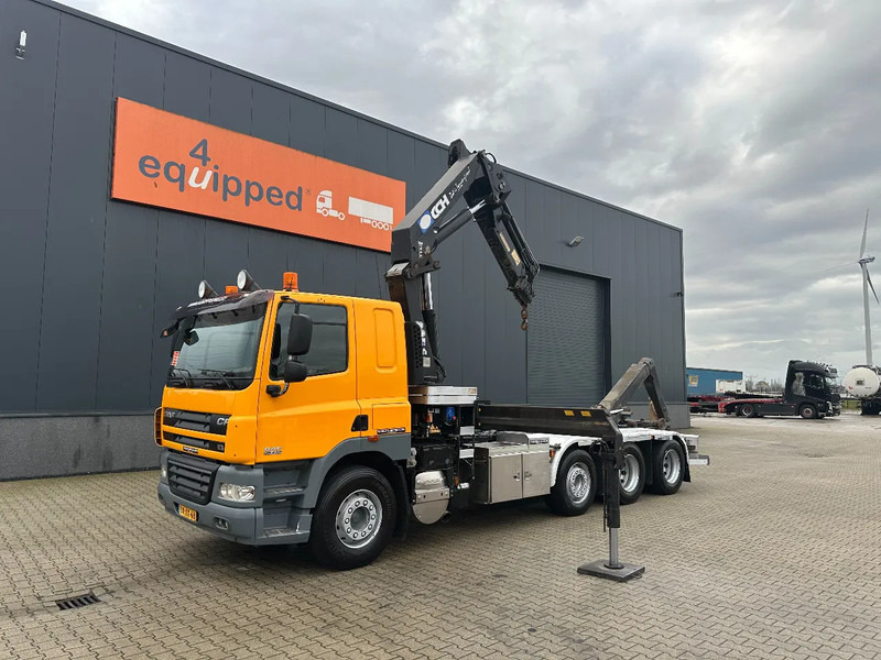 DAF CF 85.410 8x2 / HMF 3000 K6 crane (30T/m 6x extendable) + remote / HYVALIFT 26Tkg HOOK, / EURO-5 / NL-TRUCK - Kamion sa hidrauličnom kukom, Kamion sa dizalicom: slika 2 DAF CF 85.410 8x2 / HMF 3000 K6 crane (30T/m 6x extendable) + remote / HYVALIFT 26Tkg HOOK, / EURO-5 / NL-TRUCK - Kamion sa hidrauličnom kukom, Kamion sa dizalicom: slika 2