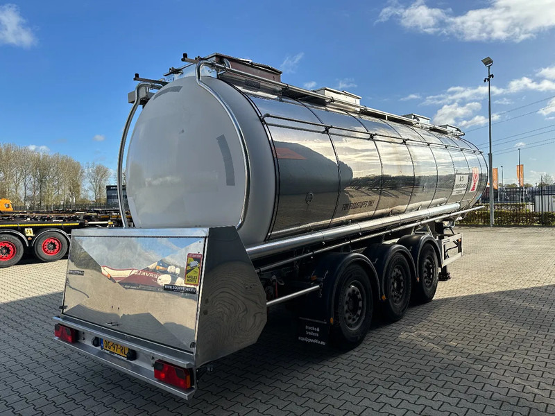Feldbinder LEBENSMITTEL / LEVENSMIDDELEN FOOD / 33.500L / 3-COMP / PUMPE / NL-trailer / APK: 10-2026 - Poluprikolica cisterna: slika 3 Feldbinder LEBENSMITTEL / LEVENSMIDDELEN FOOD / 33.500L / 3-COMP / PUMPE / NL-trailer / APK: 10-2026 - Poluprikolica cisterna: slika 3