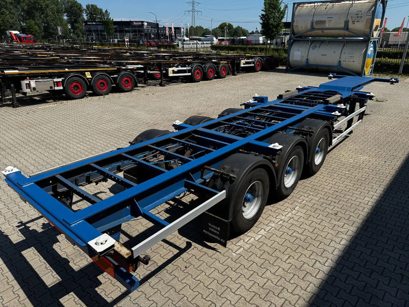 Groenewegen 40FT HC-chassis, BPW+Drum, liftaxle, NL-Chassis - Poluprikolica za prevoz kontejnera/ Poluprikolica sa promenjivim sandukom: slika 3 Groenewegen 40FT HC-chassis, BPW+Drum, liftaxle, NL-Chassis - Poluprikolica za prevoz kontejnera/ Poluprikolica sa promenjivim sandukom: slika 3