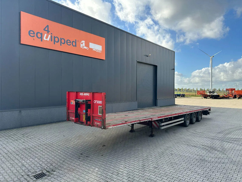 KEL-BERG HEAVY-DUTY MEGA PLATFORM, 1x 40FT / 2x 20FT HECKBÜNDIG, SAF + SCHEIBEBREMSEN, NL Auflieger - Plato poluprikolica: slika 1 KEL-BERG HEAVY-DUTY MEGA PLATFORM, 1x 40FT / 2x 20FT HECKBÜNDIG, SAF + SCHEIBEBREMSEN, NL Auflieger - Plato poluprikolica: slika 1