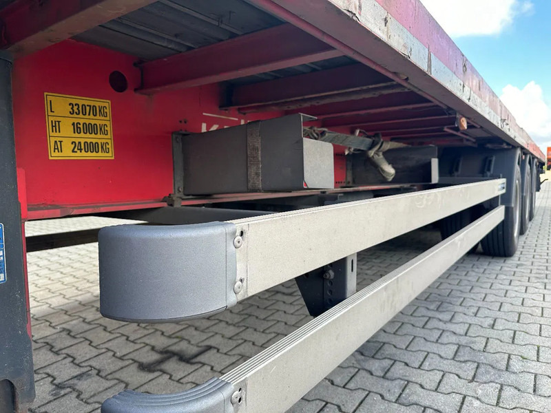 Plato poluprikolica KEL-BERG HEAVY-DUTY MEGA PLATFORM, 1x 40FT / 2x 20FT HECKBÜNDIG, SAF + SCHEIBEBREMSEN, NL Auflieger: slika 12