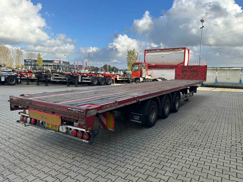KEL-BERG HEAVY-DUTY MEGA PLATFORM, 1x 40FT / 2x 20FT HECKBÜNDIG, SAF + SCHEIBEBREMSEN, NL Auflieger - Plato poluprikolica: slika 3 KEL-BERG HEAVY-DUTY MEGA PLATFORM, 1x 40FT / 2x 20FT HECKBÜNDIG, SAF + SCHEIBEBREMSEN, NL Auflieger - Plato poluprikolica: slika 3