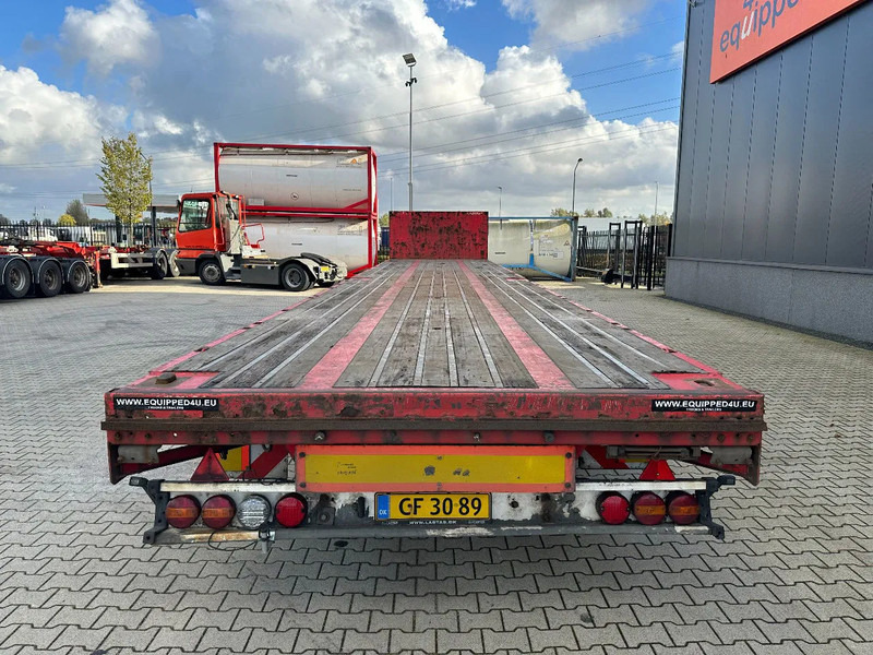 KEL-BERG HEAVY-DUTY MEGA PLATFORM, 1x 40FT / 2x 20FT HECKBÜNDIG, SAF + SCHEIBEBREMSEN, NL Auflieger - Plato poluprikolica: slika 4 KEL-BERG HEAVY-DUTY MEGA PLATFORM, 1x 40FT / 2x 20FT HECKBÜNDIG, SAF + SCHEIBEBREMSEN, NL Auflieger - Plato poluprikolica: slika 4